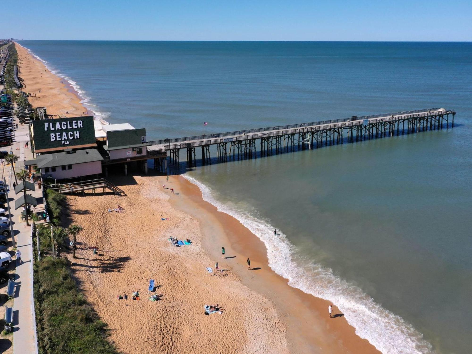 South Beach Club 205, 3 Bedrooms, Sleeps 6, Ocean View, 2Nd Floor, Elevator Flagler Beach Kültér fotó